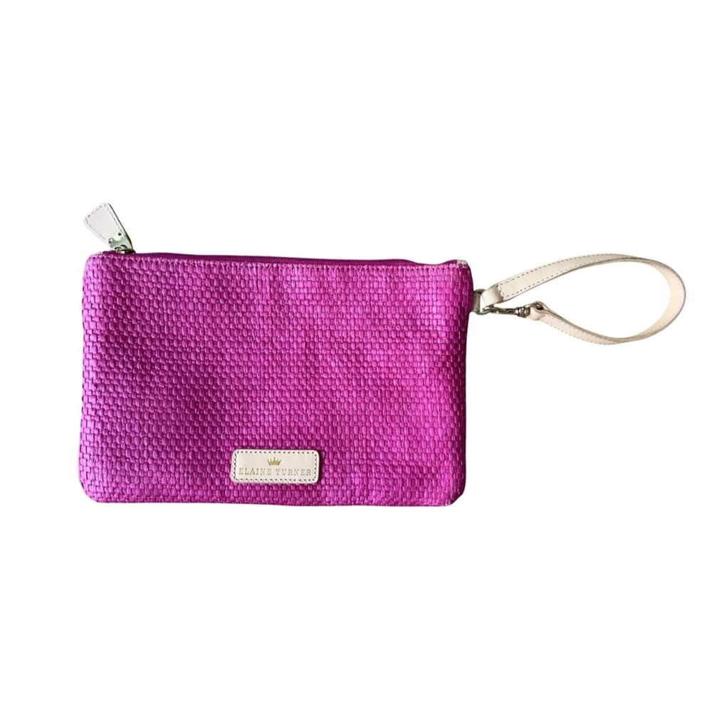 FINAL CLEARANCE Elaine Turner Pink summer wristlet